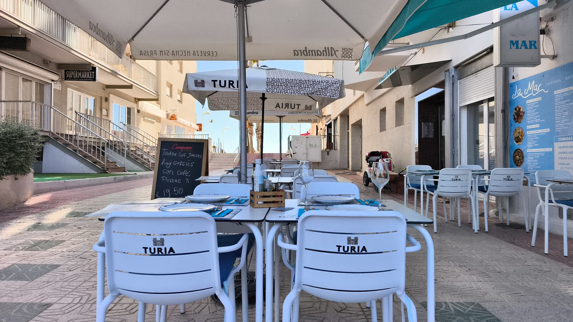 Terras van La Mar in Calpe