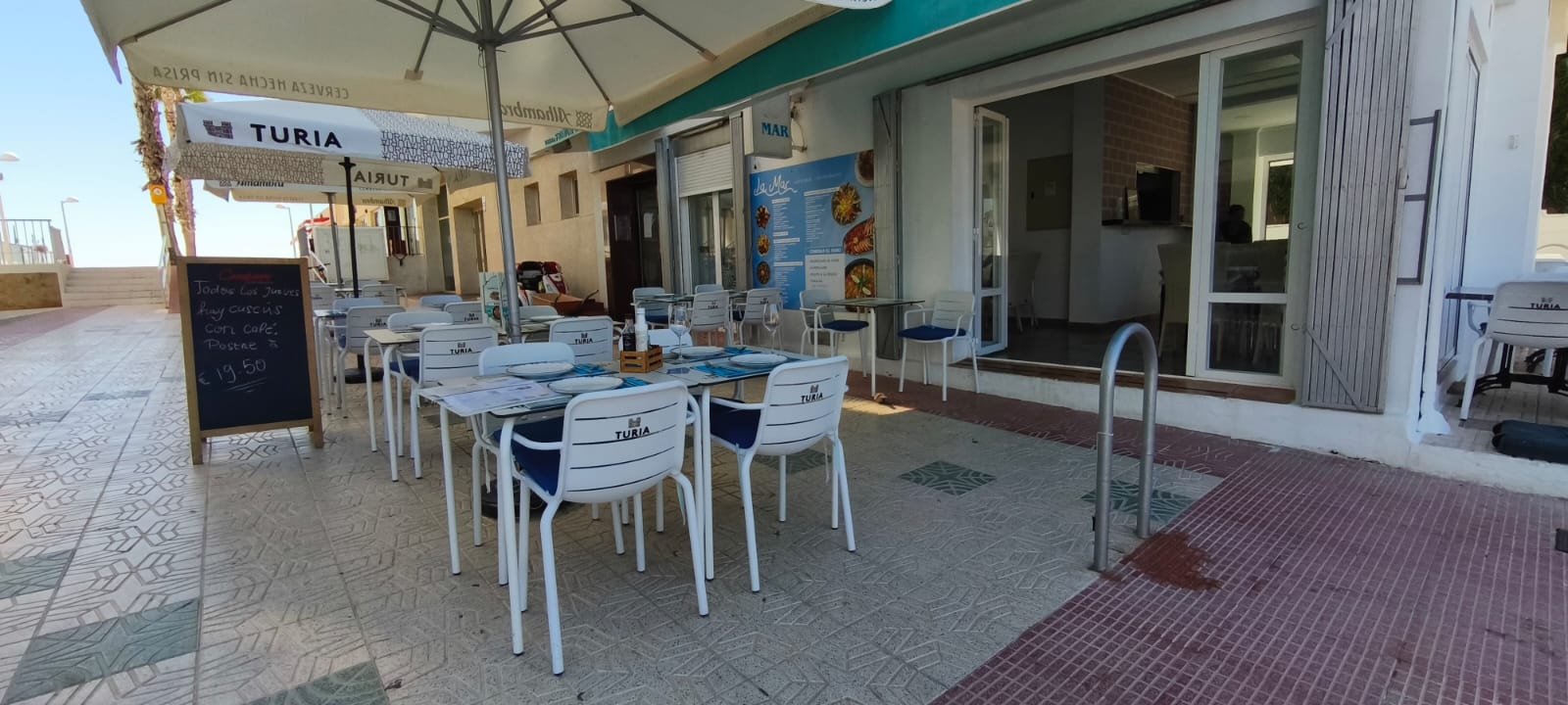 Terrasoverzicht van La Mar